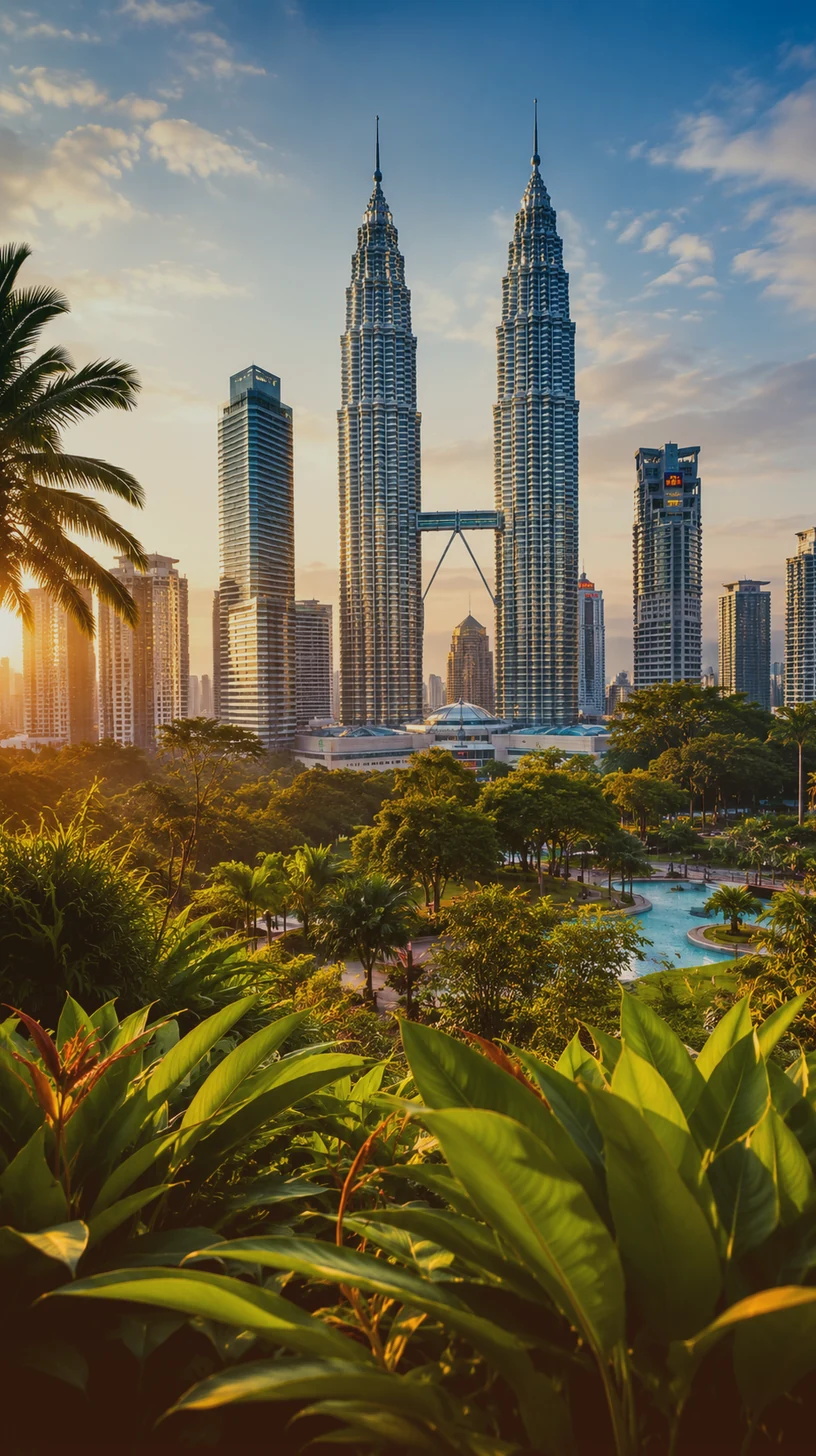 Traveler enjoying a Malaysia heritage and island itinerary